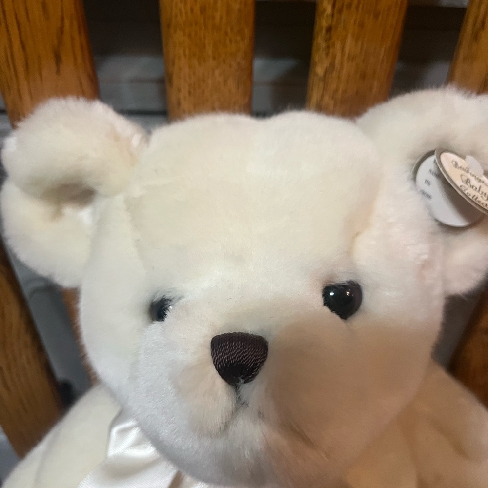 Bearington Baby Collection Cream Plush Bear- size 15.5 🧸🐻 - Picture 2 of 7